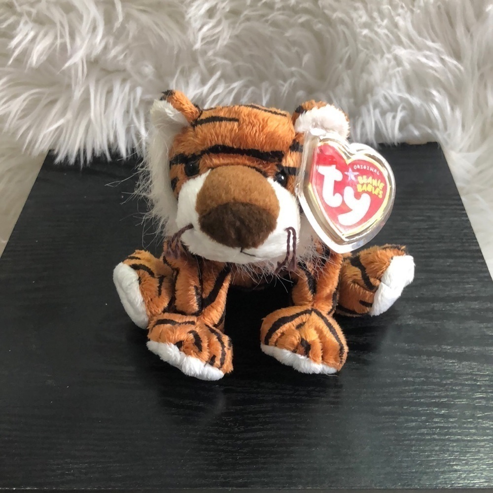 Ty Beanie Baby - STRIPEY the Tiger (5.5 Inch) Stuffed Plush 2005